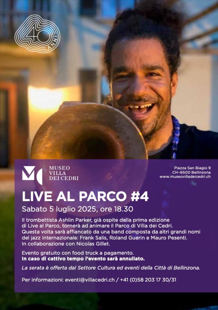 Live al Parco #4 , 5 luglio 2025