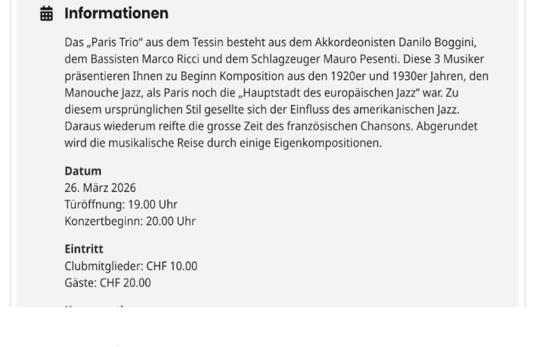 DANILO BOGGINI PARIS TRIO