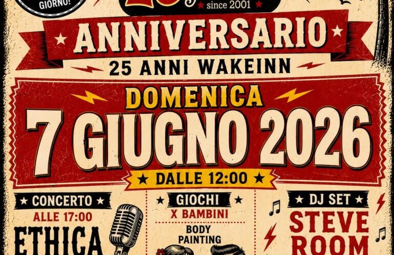 SOUTH RAILS 25 ANNI WAKEINN